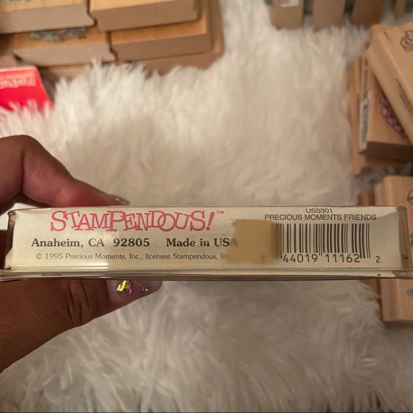 Precious Moments Rubber Stamp Stampendous - Picture 3 of 3